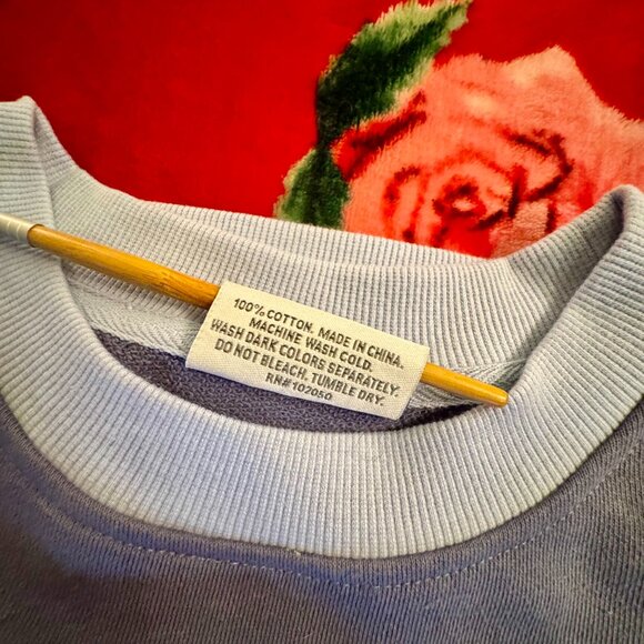 Taylor Swift 1989 (Taylor’s Version) Seagull Crewneck Sweatshirt Blue/Beige M - Picture 11 of 11